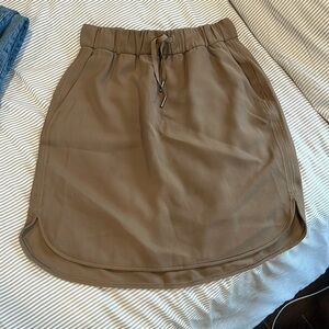 lululemon athletica Brown Skirt